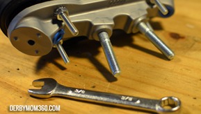 Derby Mom 360: Baby Skates and DIY plate mounting