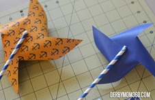 Derby Mom 360: Pinwheels for Nautical Themed Party